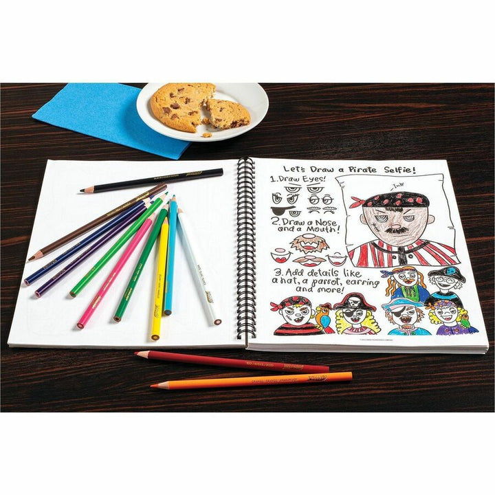 Image of Pacon® Sketchbook,Themes,80 Pages,BK/WE