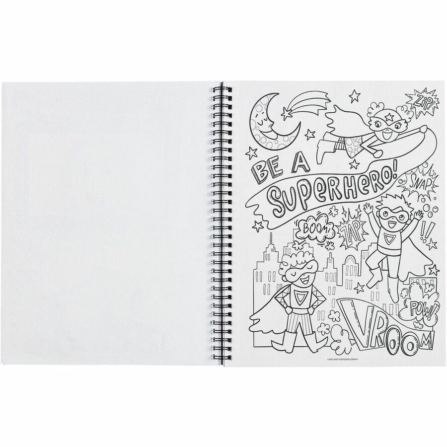 Image of Pacon® Sketchbook,Themes,80 Pages,BK/WE