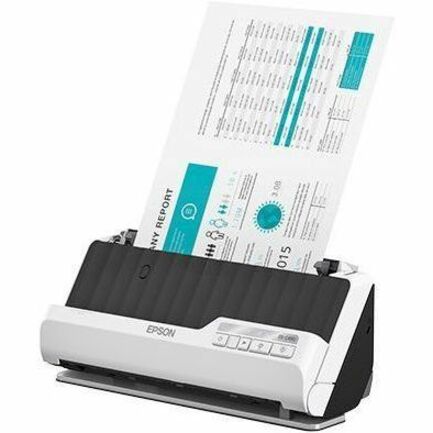 Image of Epson DS-C490 Sheetfed Scanner, 10-bit Color, 40 ppm (Mono), 40 ppm (Color), Duplex Scanning, USB, 1 Box