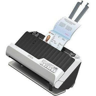 Image of Epson DS-C490 Sheetfed Scanner, 10-bit Color, 40 ppm (Mono), 40 ppm (Color), Duplex Scanning, USB, 1 Box