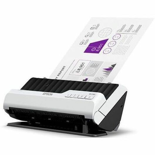 Image of Epson DS-C330 Sheetfed Scanner, 10-bit Color, 30 ppm (Mono), 30 ppm (Color), Duplex Scanning, USB, 1 Box