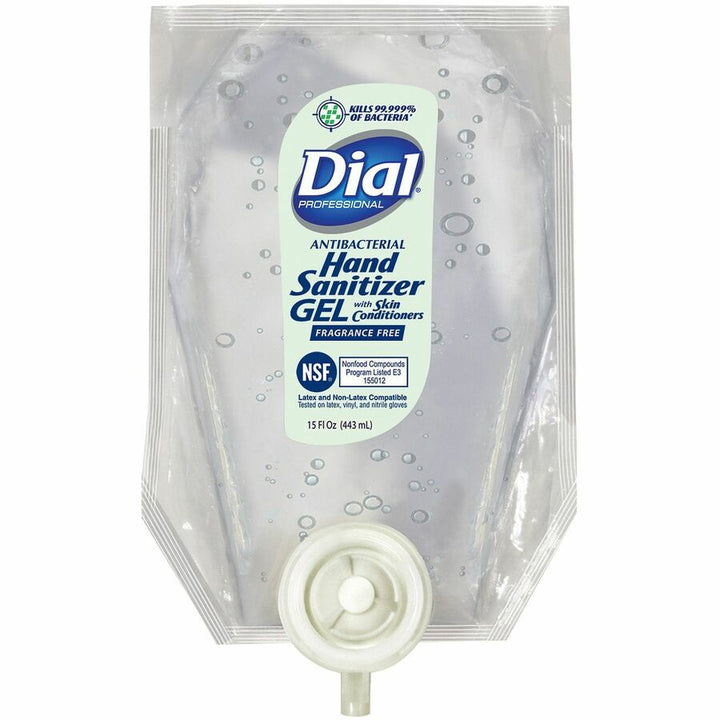 Image of Dial® Hand Sanitizer,Refill,Antibacterial,15oz,CL