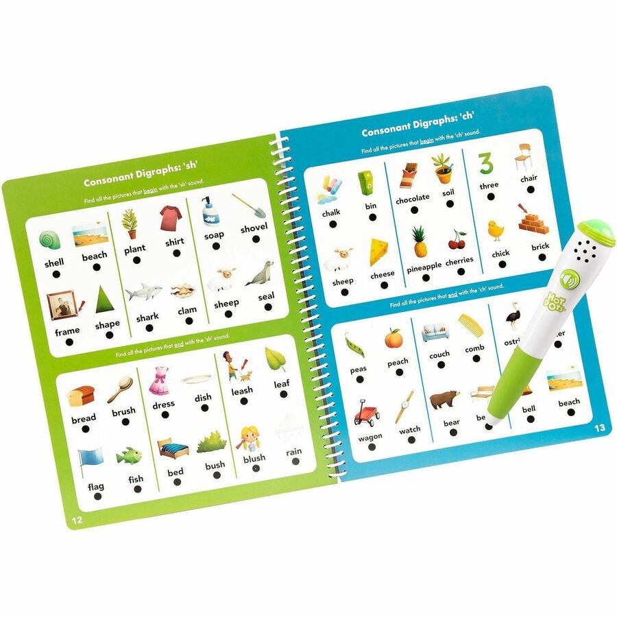 Image of Hot Dots 2447 First Grade Activity Set, 50 Pages, Grade 1, 1 Each