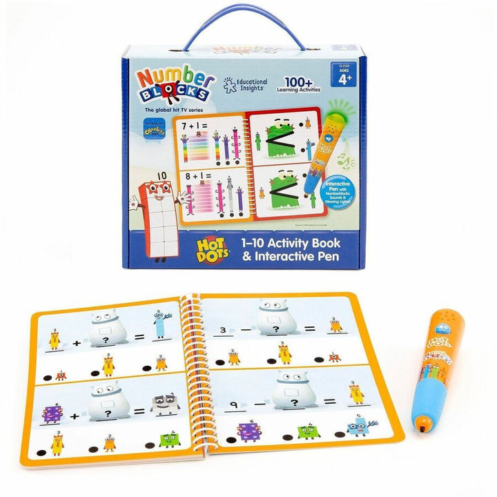 Image of Educational Insights 2550 Numberblocks Activity Book, 60 Pages, 1 Each