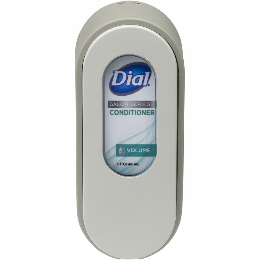 Image of Dial Professional 98960 Versa Salon Series Conditioner Refill, For Thick Hair, 15 fl oz (443.6 mL), Bottle Dispenser, White, 1 Each