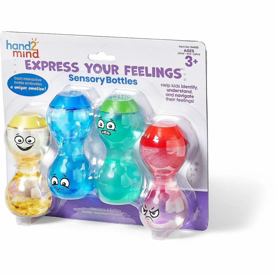 Image of Learning Resources Sensory Bottles Set,Feelings,4/Set
