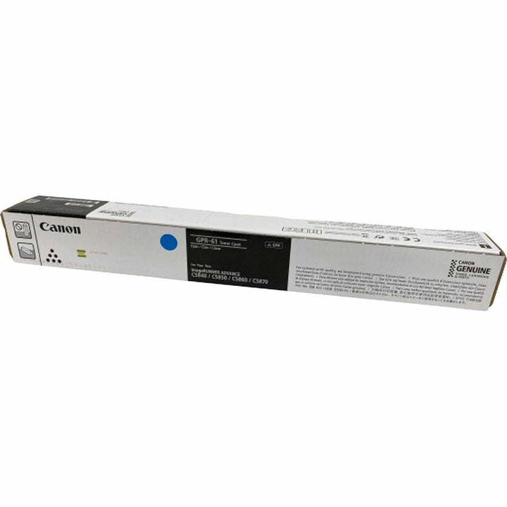Image of Canon® Toner Cartridge, GPR-61, 60000 Page Yield, Cyan