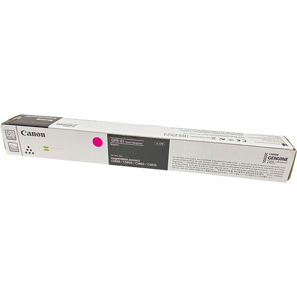 Image of Canon® Toner Cartridge, GPR-61, 60000 Page Yield, Magenta