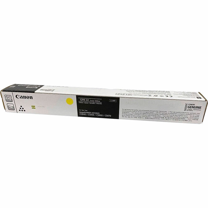 Image of Canon® Toner Cartridge, GPR-61, 60000 Page Yield, Yellow