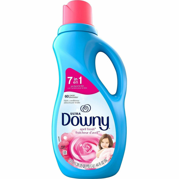 Image of Downy 10033 Ultra Fabric Conditioner, 44 oz (2.75 lb), April Fresh Scent, Anti-static, Easy to Use, Light Blue, 1 Bottle
