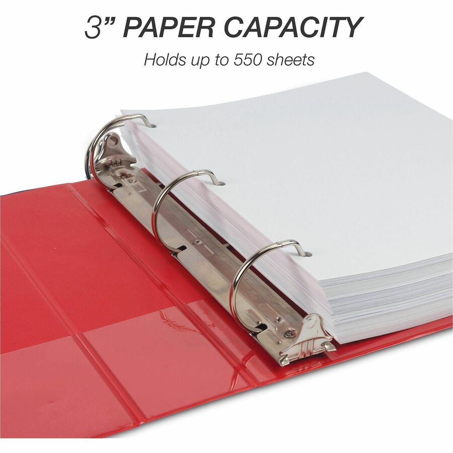 Image of Samsill® Binder,D-Rings,625-Sht Capacity,3"Cap,RD