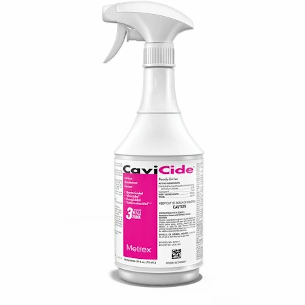 Image of Metrex Disinfectant/Cleaner,Spray,CaviCide,24oz Bottle,12/CT,WE