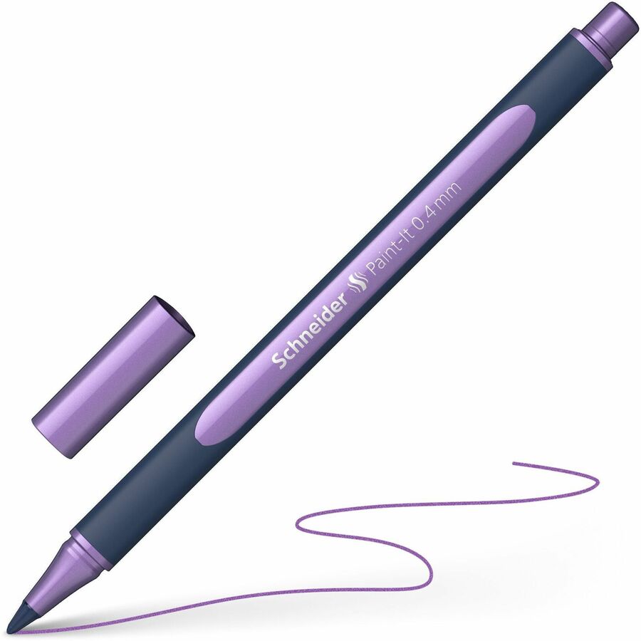 Image of Rediform® Pens,0.4mm,Capped,8/PK,Metallic AST