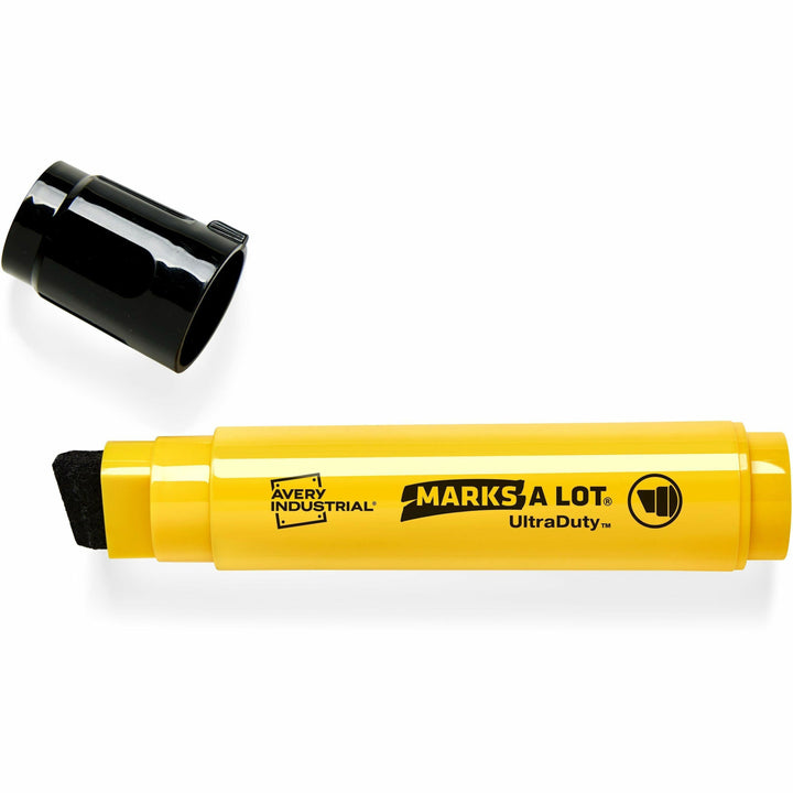 Image of Avery® Markers,Permanent,Industrial,Chisel,0.18mm,1/PK,Black