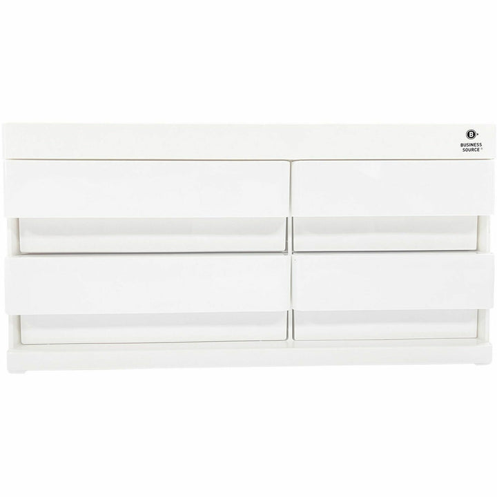 Image of Business Source Desktop Organizer,4 Drawers,10-2/5"x7-2/5"x5-1/5",WE