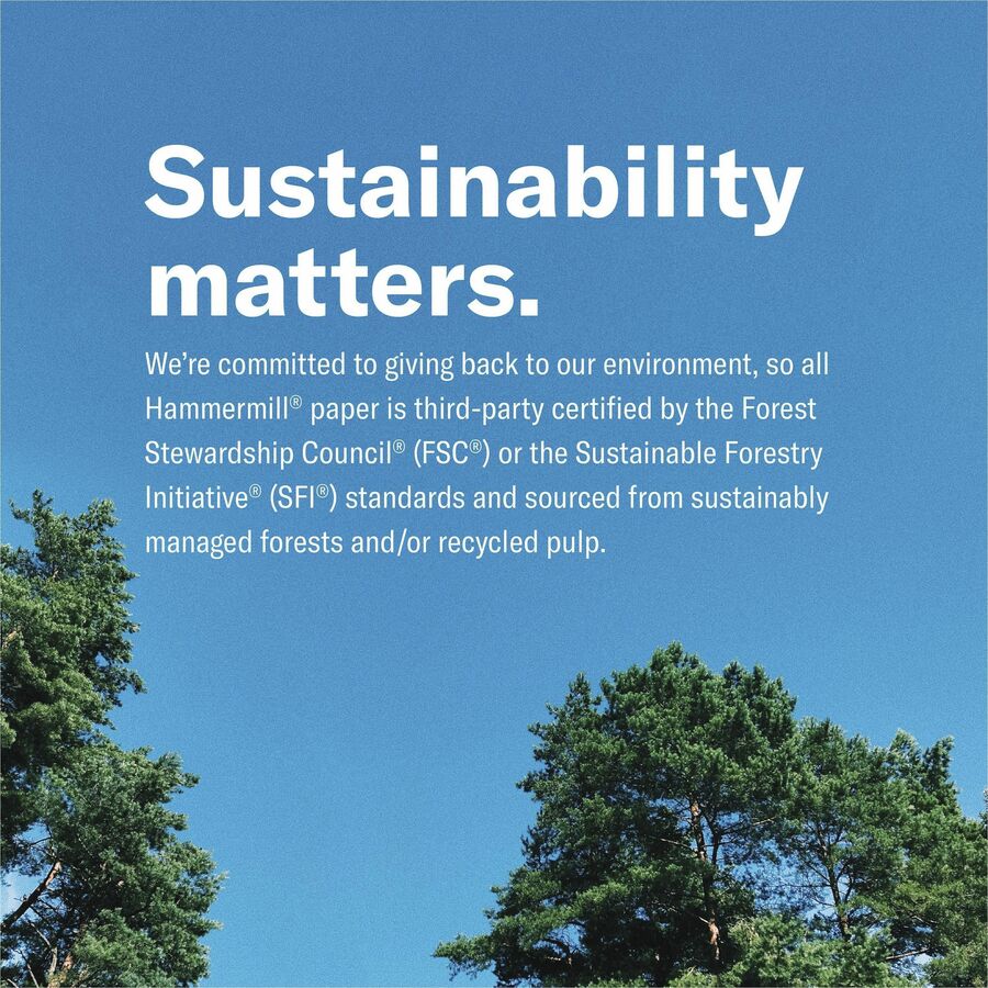 Image of Hammermill® Copy Paper,Copy Plus,20lb,75GSM,11"x17",500/RM,5/CT,WE