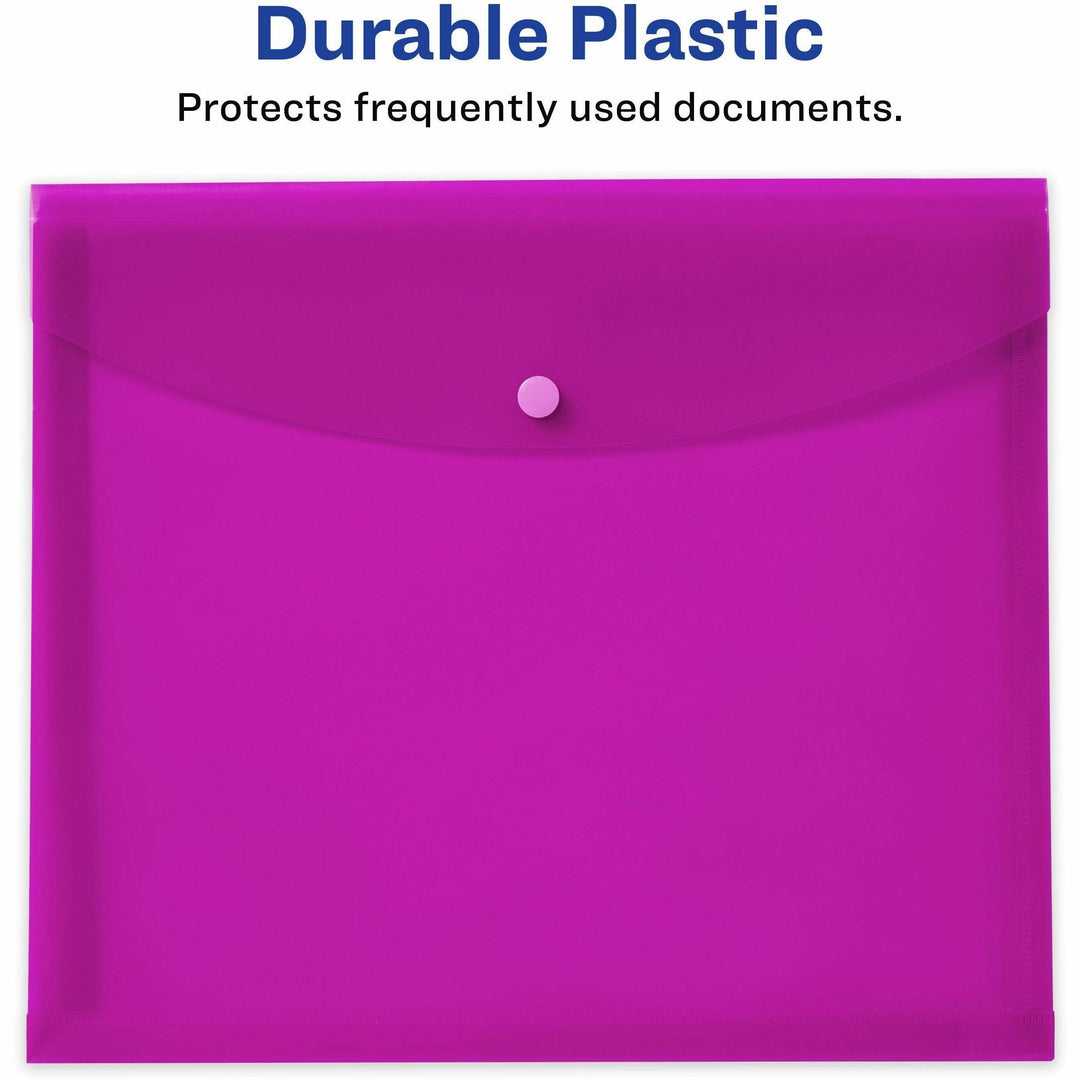 Image of Avery® Document Holder,Poly,450-SHT Cap,Letter/A4-Size,4/PK,AST