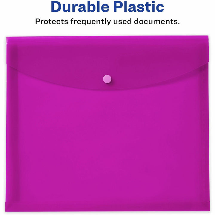 Image of Avery® Document Holder,Poly,450-SHT Cap,Letter/A4-Size,4/PK,AST