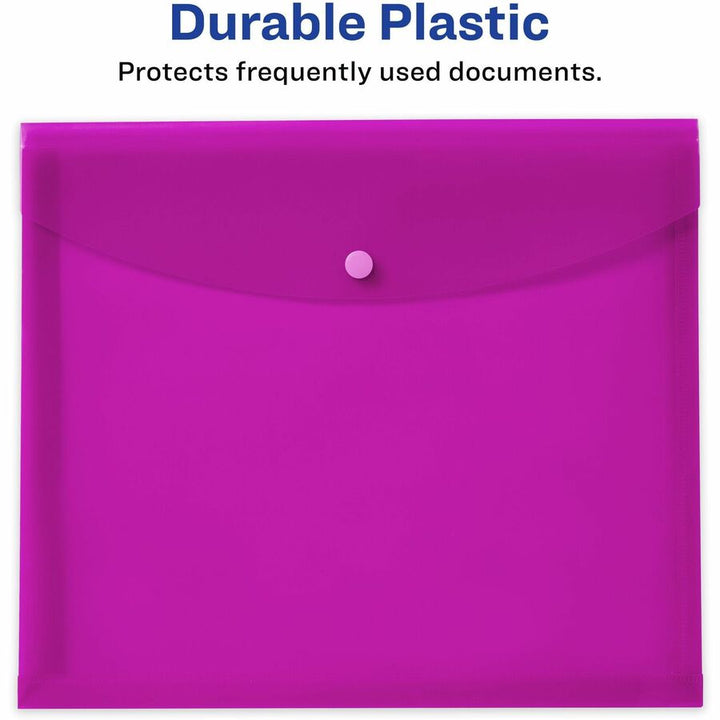 Image of Avery® Document Holder,Poly,450-SHT Cap,Letter/A4-Size,4/PK,AST