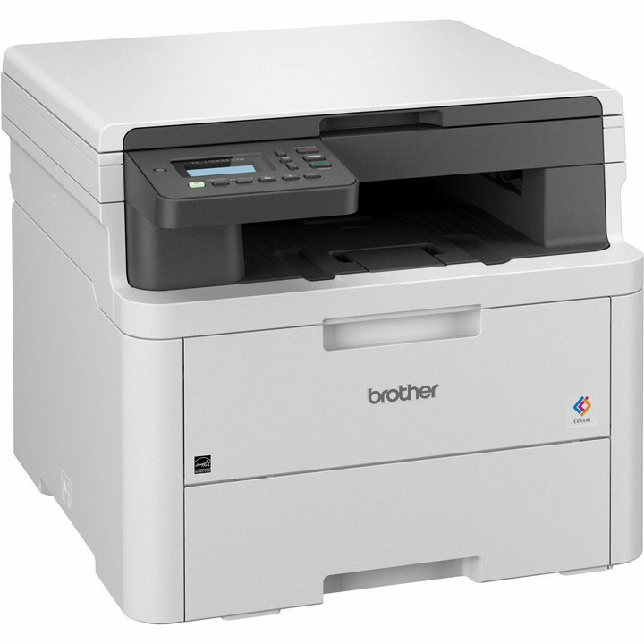 Image of Brother Printer,Scan/Copy,Wirlss,DigtalColor,17-1/2"x16-1/10"x14",GY