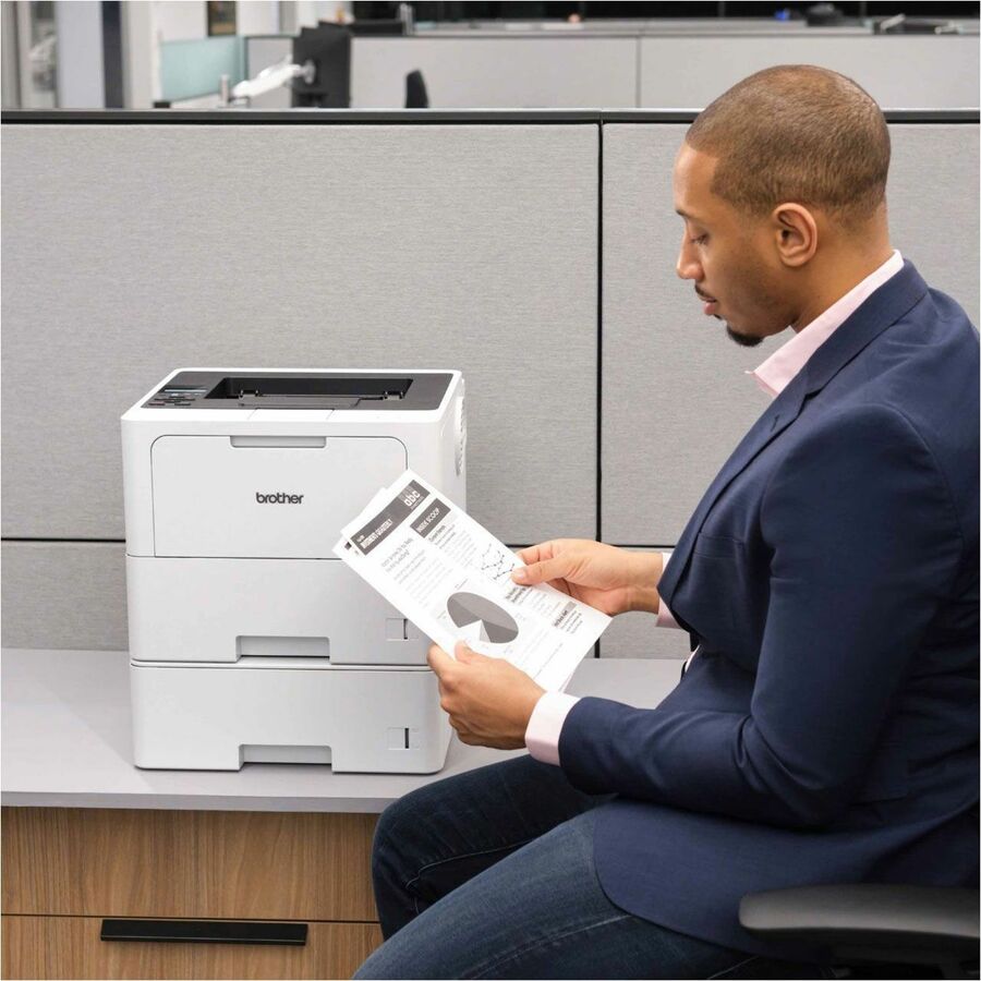 Image of Brother HL-L6210DWT Business Monochrome Laser Printer