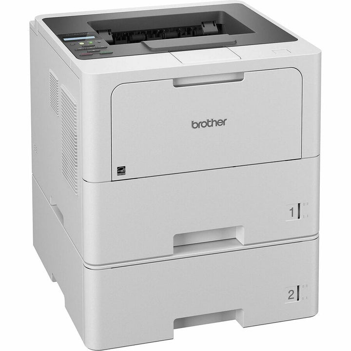 Image of Brother Printer,Laser,Monochrm,DualTray,14-7/10"x15-3/10"x16-3/5",WE