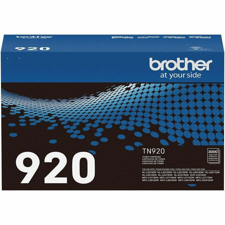 Image of Brother TN920 Standard Yield Toner Cartridge, 3000 Pages, 1 Each