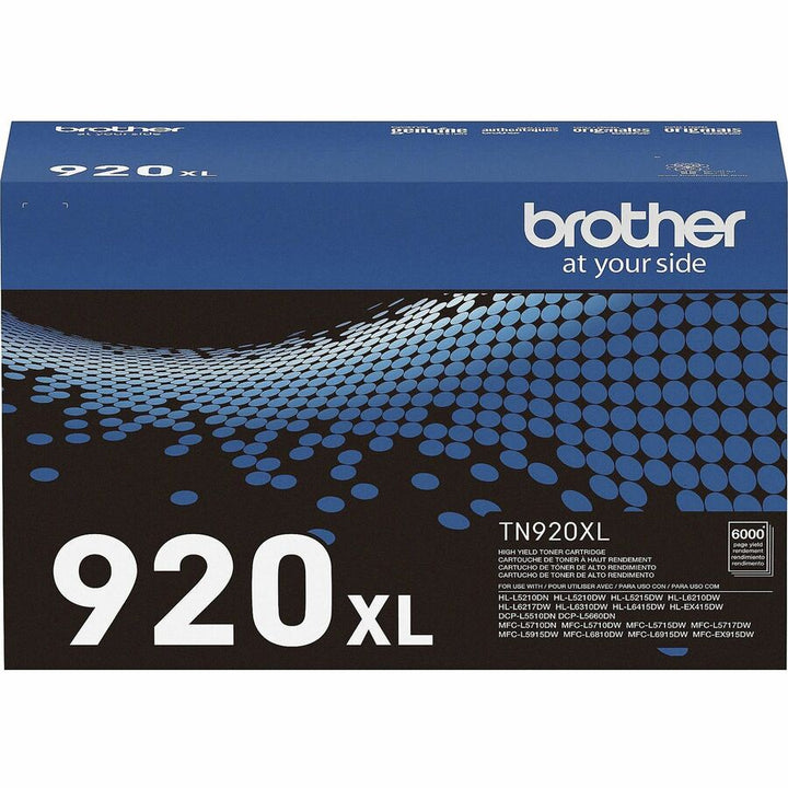 Image of Brother TN920XL High-yield Toner Cartridge, 6000 Pages, 1 Each