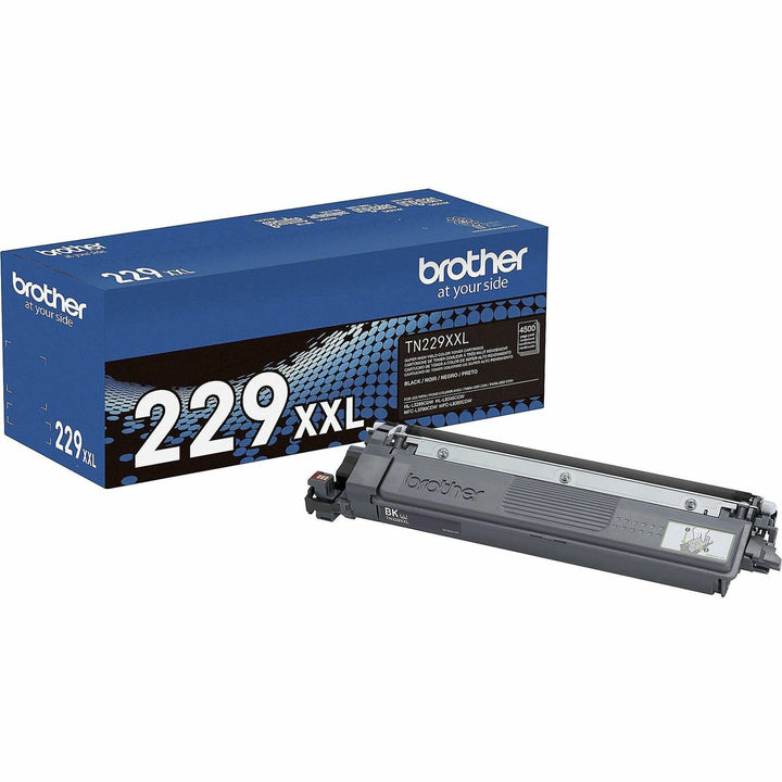 Image of Brother TN229XXLBK Super High-yield Black Toner Cartridge, 4500 Pages, 1 Each