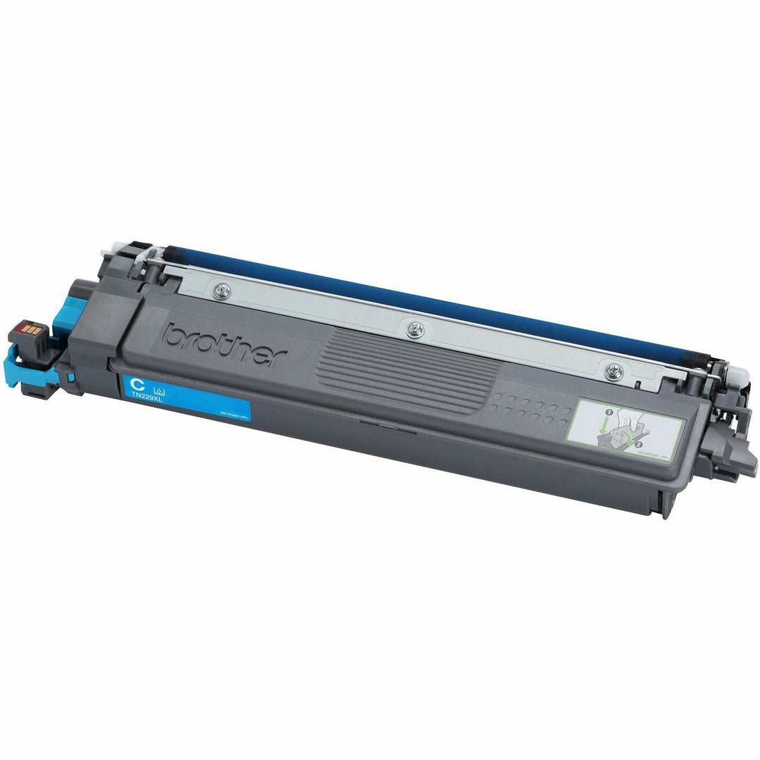 Image of Brother TN229XXLC Super High-yield Cyan Toner Cartridge, 4000 Pages, 1 Each