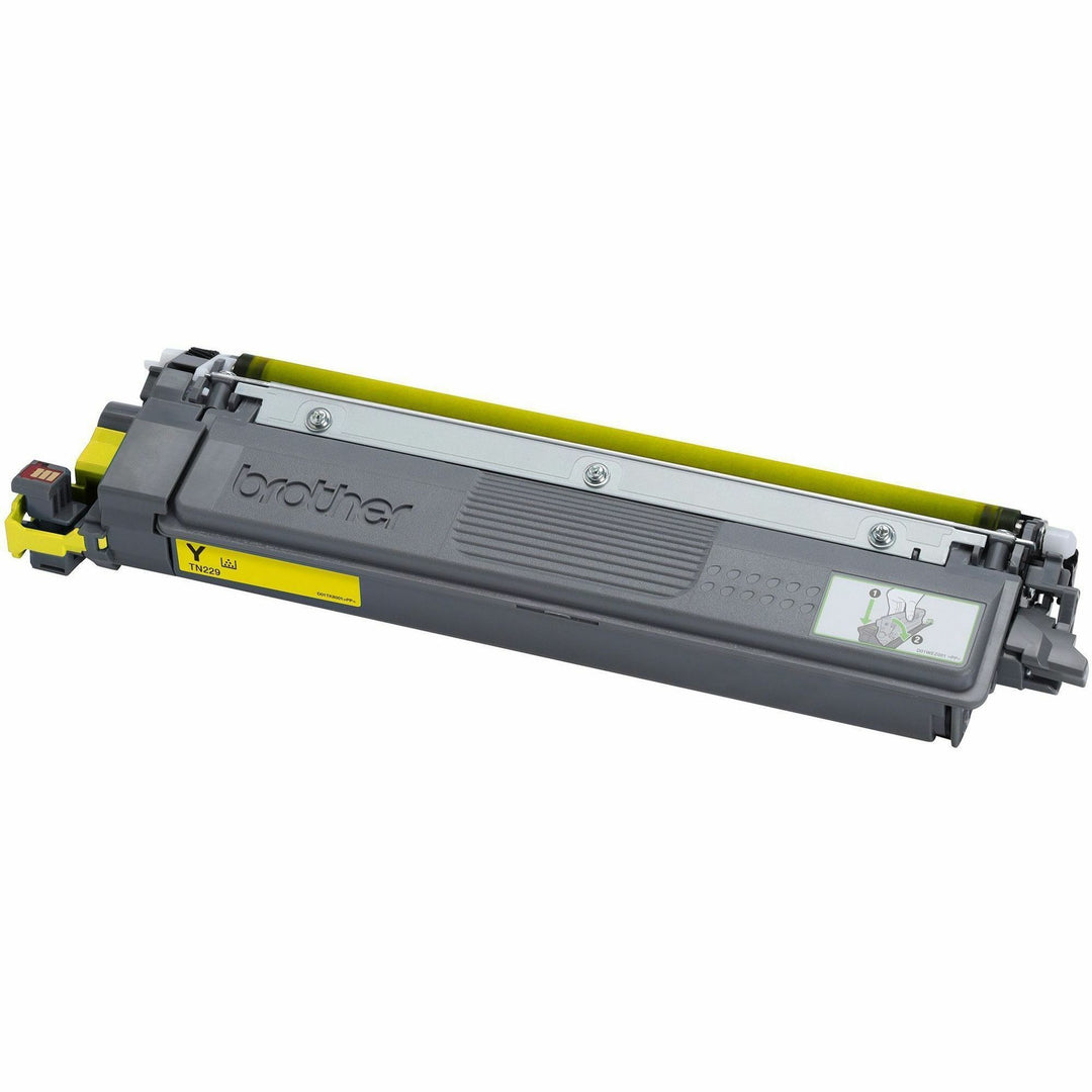 Image of Brother TN229XXLY Super High-yield Yellow Toner Cartridge, 4000 Pages, 1 Each