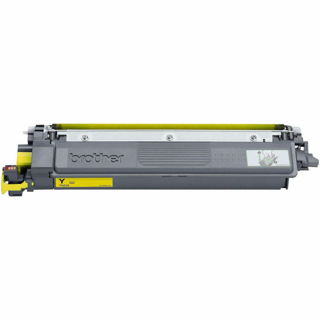 Image of Brother TN229XXLY Super High-yield Yellow Toner Cartridge, 4000 Pages, 1 Each