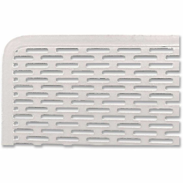 Image of Artistic® Urban Collection Punched Metal File Sorter, 3 Sections, Letter Size Files, 8" X 8" X 7.25", White