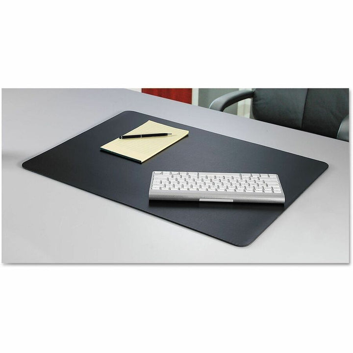 Image of Artistic® Rhinolin II Desk Pad with Antimicrobial Protection, 24 x 17, Black