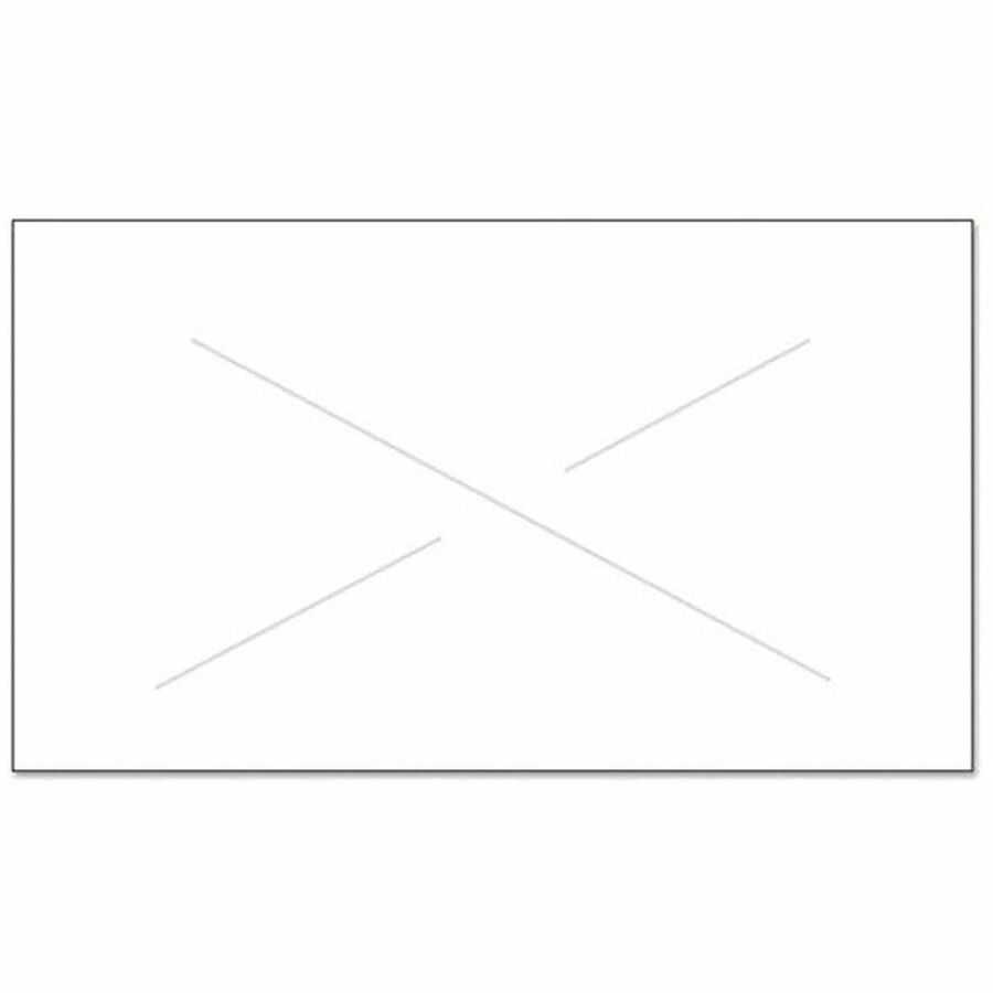 Image of Garvey® One-Line Pricemarker Labels Bulk Pack, 0.44 x 0.81, White, 1,200/Roll, 16 Rolls/Box