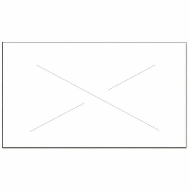 Image of Garvey® One-Line Pricemarker Labels Bulk Pack, 0.44 x 0.81, White, 1,200/Roll, 16 Rolls/Box