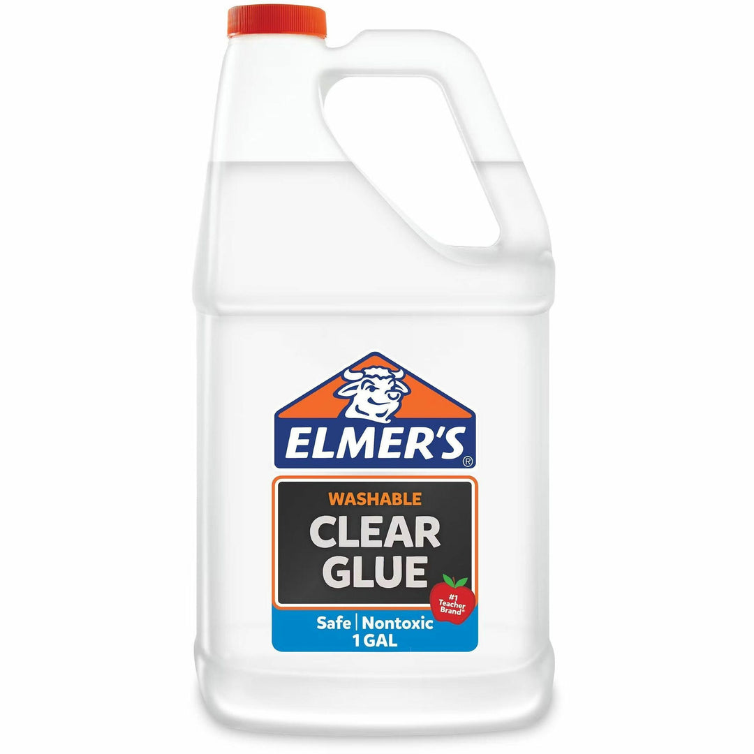 Image of Elmer's® Clear Glue, 1 Gal, Dries Clear