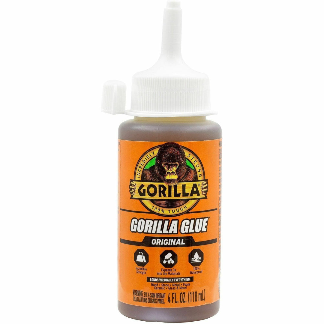 Image of Gorilla® Original Formula Glue, 4 oz, Dries Light Brown