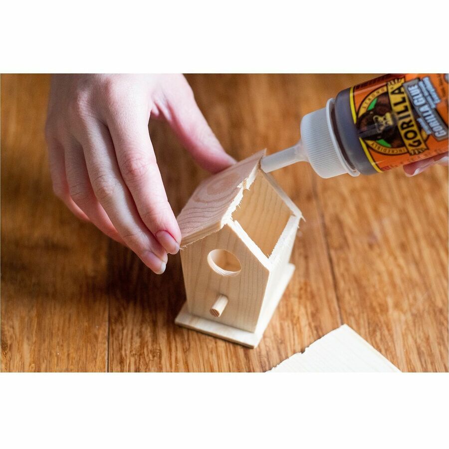 Image of Gorilla® Original Formula Glue, 4 oz, Dries Light Brown