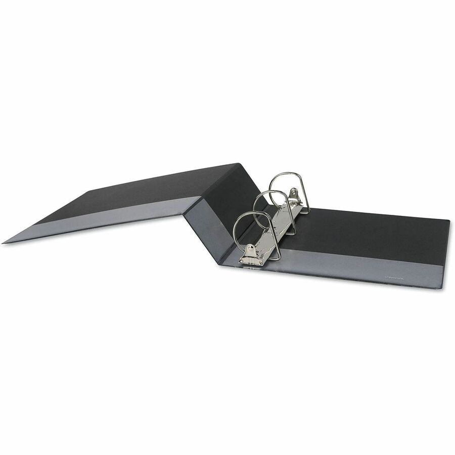 Image of Universal UNV20747 Slant D-Ring View Binder, 3 Rings, 3" Capacity, 11 x 8.5, Black