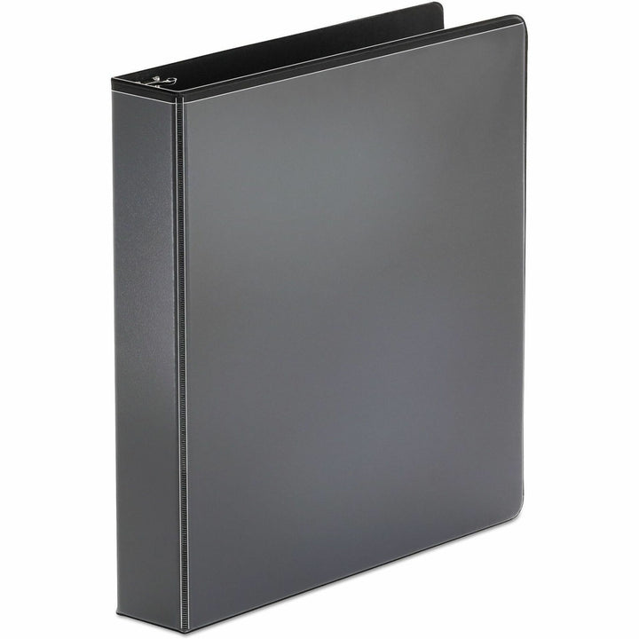 Image of Universal® Economy Round Ring View Binder, 3 Rings, 1.5" Capacity, 11 X 8.5, Black