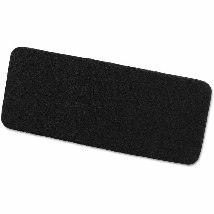 Image of Universal 43663-UNV Dry Erase Whiteboard Eraser, 5" x 1.75" x 1" , Black, Felt Surface, Rectangle, 1 Each