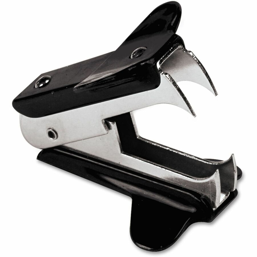 Image of Universal UNV00700 Jaw-Style Stapler Remover, Metal, Plastic, Steel, Black, Comfortable Grip, 1 Each