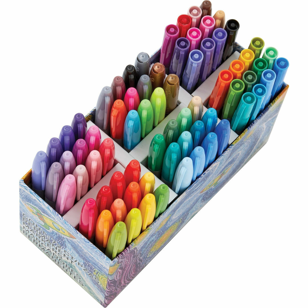 Image of Sharpie 2199816 Ultimate Permanent Marker, Assorted Ink, 72 / Box