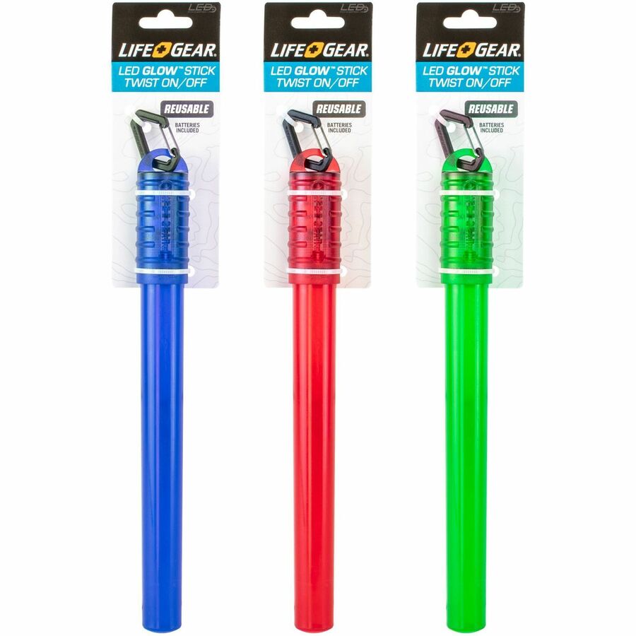 Image of DORCY® Glow Sticks,Reusable,60 Hours,7-3/4"