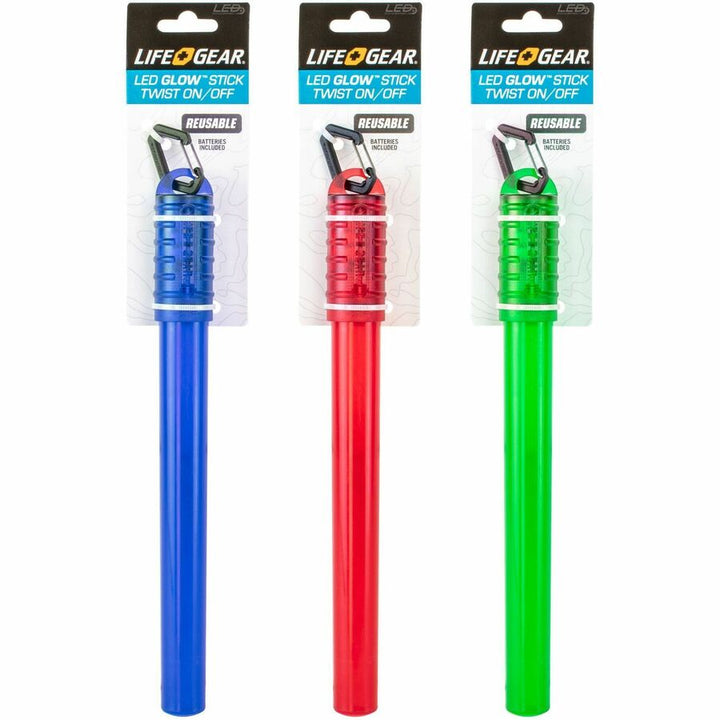 Image of DORCY® Glow Sticks,Reusable,60 Hours,7-3/4"