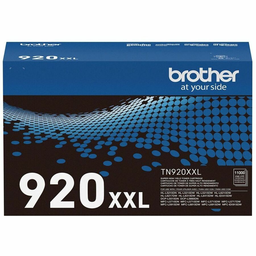 Image of Brother TN920XXL Super High-yield Toner Cartridge, 11000 Pages, 1 Each