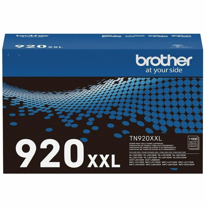 Image of Brother TN920XXL Super High-yield Toner Cartridge, 11000 Pages, 1 Each
