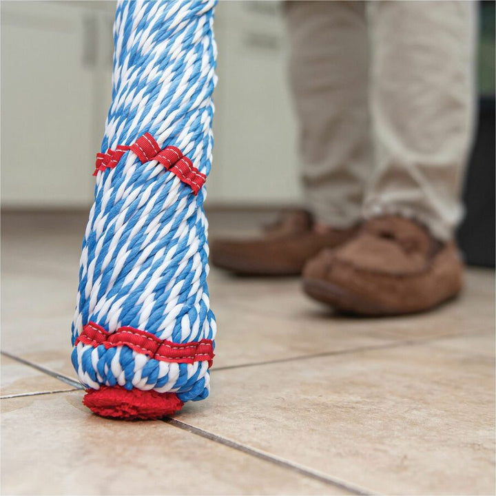 Image of O-Cedar® Mop,MicroTwist,w/Microfiber Pad/Handle,Red/Blue/White