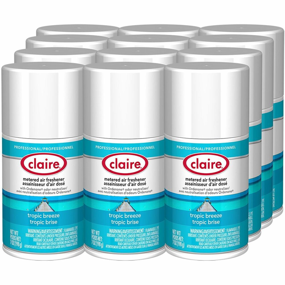Image of Claire® Air Freshener,Metered,Tropic Breeze,7 oz,12/CT
